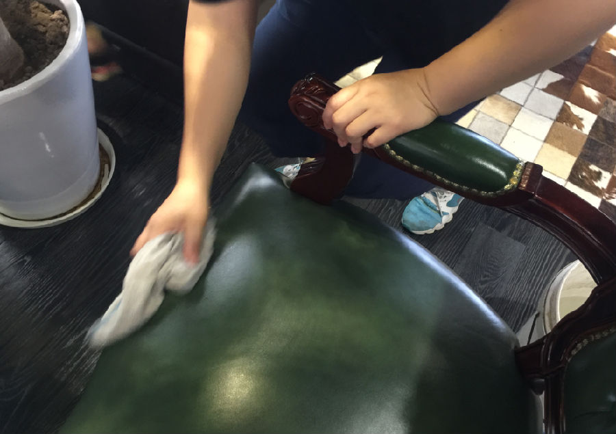 乾县家具清洗案例